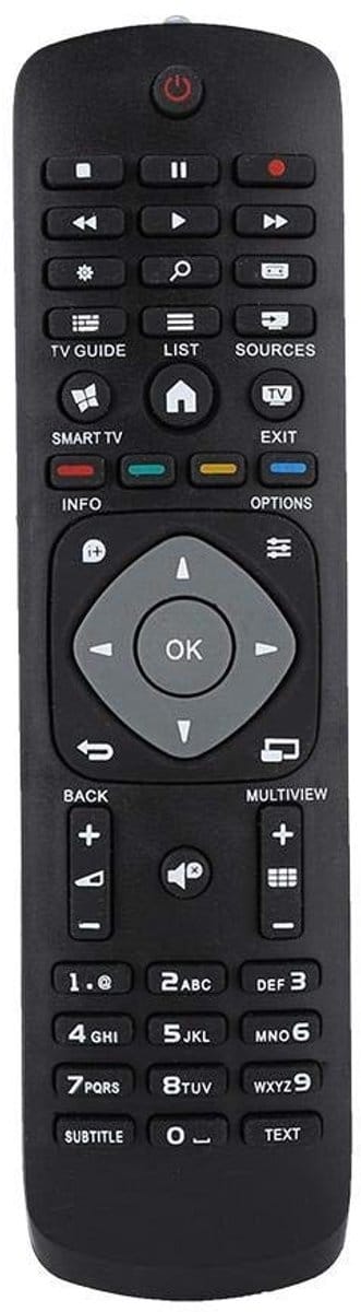 Store_9 - Smart TV Remote Control - Multifunctioneel - Ergonomisch - Compact - Laag energieverbruik - Geschikt voor diverse TV-modellen - Standaard...