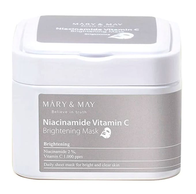 Mary & May Mary &amp; May Niacinamide Vitamin C Brightening Mask 30 st