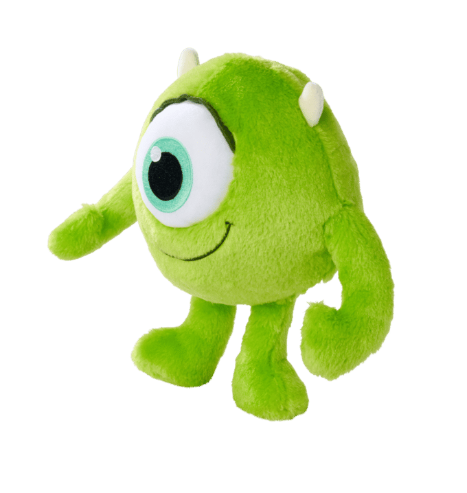 Monsters, Inc. - Disney Pluchen figuur - Mike - voor Geen - groen