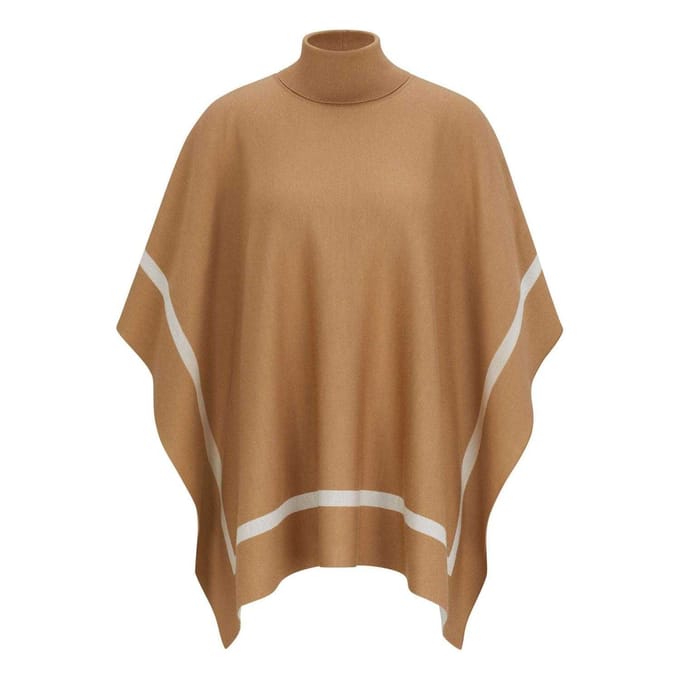Boss Dames/Dames Lia Poncho (Beige)