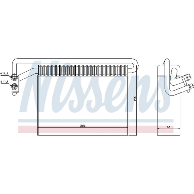 Verdamper, airconditioning NISSENS 92177