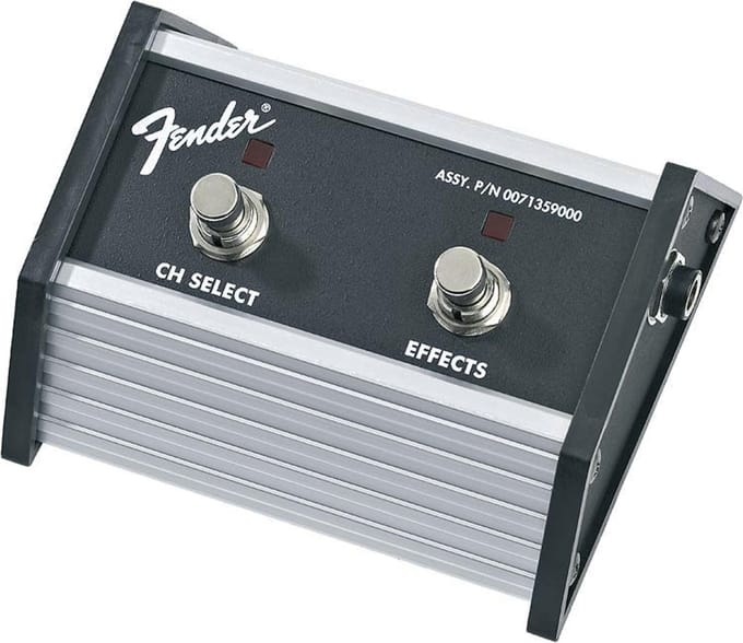 Fender 2-Button Footswitch CH Select, Effects - Voetschakelaar voor gitaarversterkers