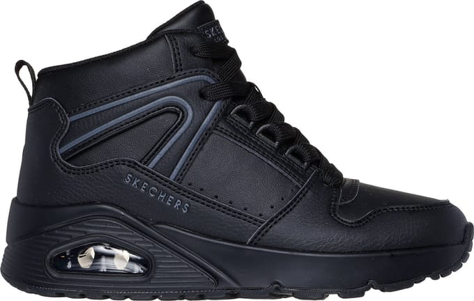 Skechers Uno Jongens Sneakers - Zwart - Maat 34