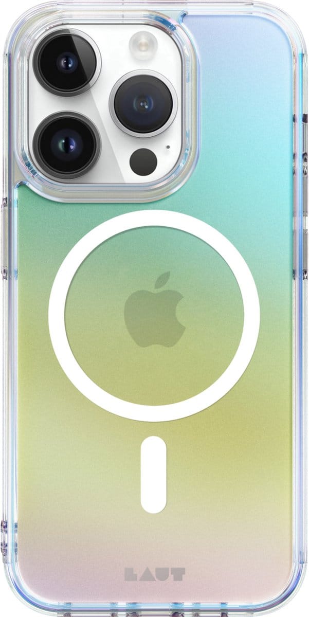 Laut HOLO hoesje geschikt voor iPhone 15 Pro Max - Transparant