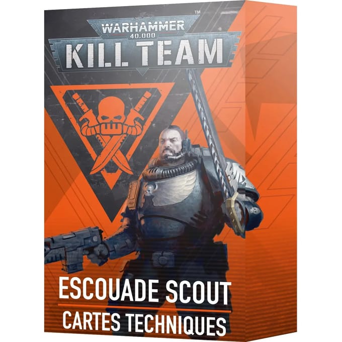 Bordspellen Games Workshop Warhammer 40k - Kill Team Datacards Escouade de Scouts (Fr)
