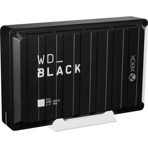 WD BLACK D10 Game Drive for Xbox One - 12TB - External Hard drive - Black