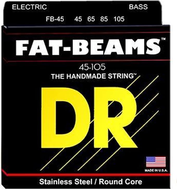 DR Strings FB-45 Fat-Beams Medium 45-105 basgitaarsnaren