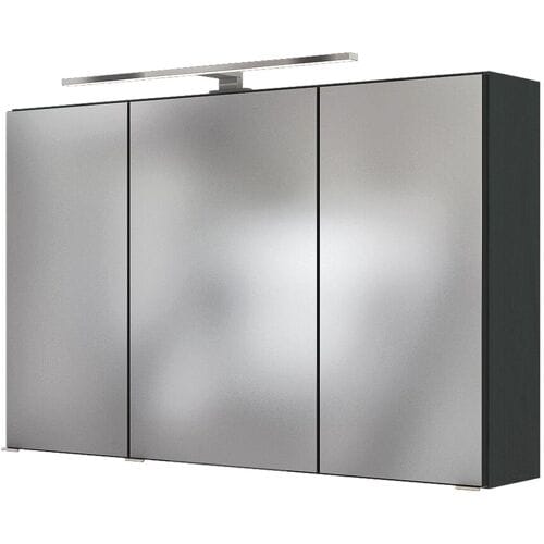 HELD Badkamer spiegelkast (Donkergrijs, 100 cm)