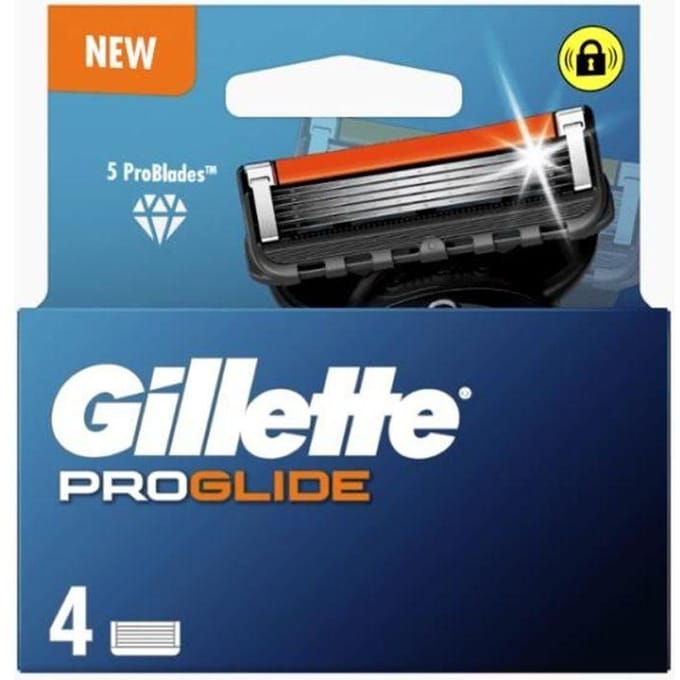 Vervangende mesjes voor houder Gillette Fusion 5 Proglide 4 st