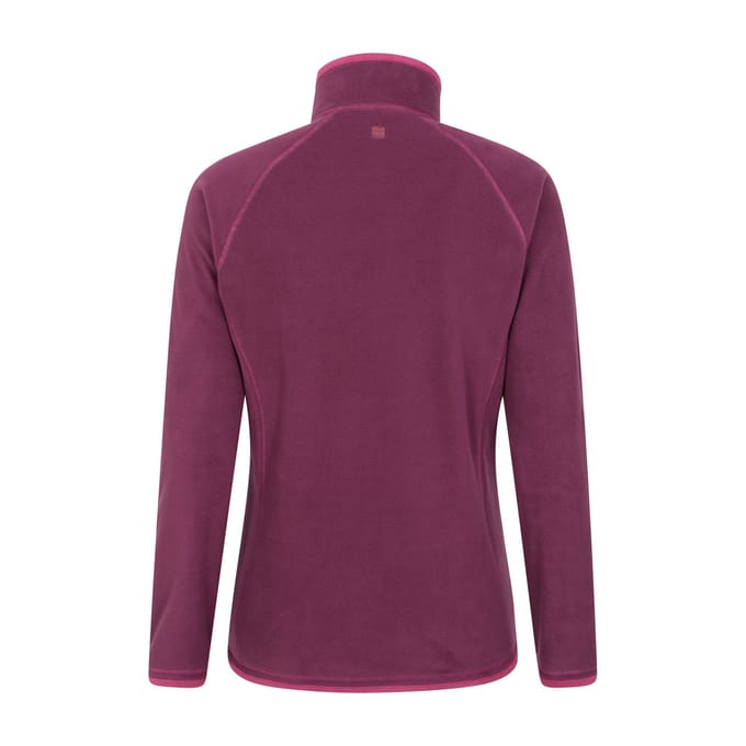 Mountain Warehouse Dames/Dames Montana Half Zip Fleece Top (Bes)