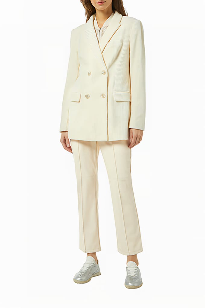 Comma Pants Off-white Taglia: 36 | Pantaloni Outlet | Donna | Bianco