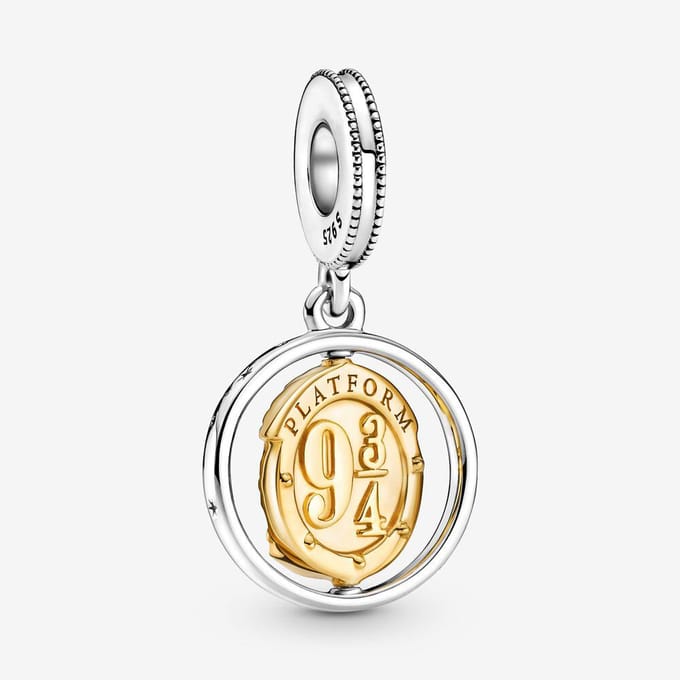Breloque Cuivre Harry Potter Série Breloques Pendantes Bracelets Pendentif Bijoux gray