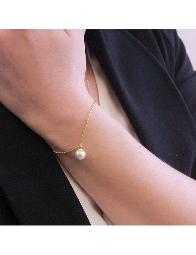 Crystal Pearl Armband - Imitatie Parel