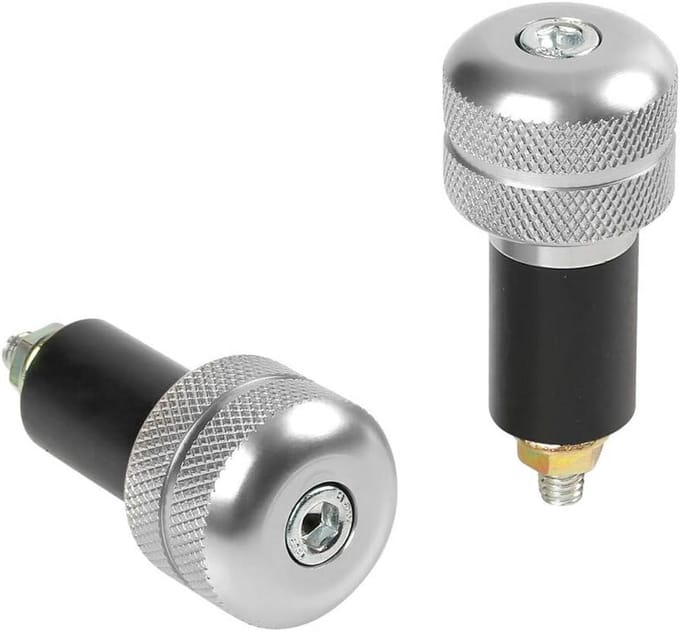 Stuuruiteinden Set - Motor Handvat Bescherming - Motor Rijden - Aluminium Constructie - Set van 2 - Aluminium