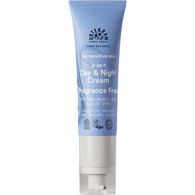 Urtekram Fragrance Free 2-in-1 Day &amp; Night Cream 50 ml