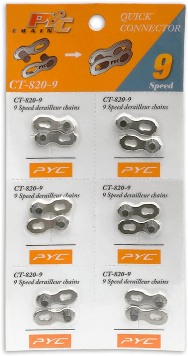 P.Y.C. Connector link 9 speed