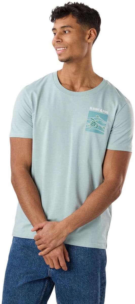 Blount & Pool Sunset Tee T-shirt – Vrijetijdskleding voor heren – Maat L