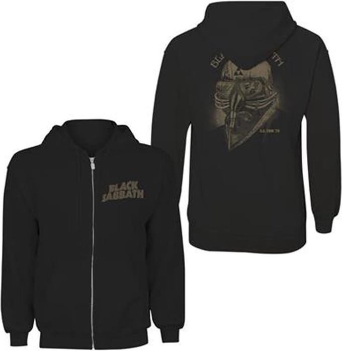 Black Sabbath - Tour 1978 Vest met capuchon - M - Zwart