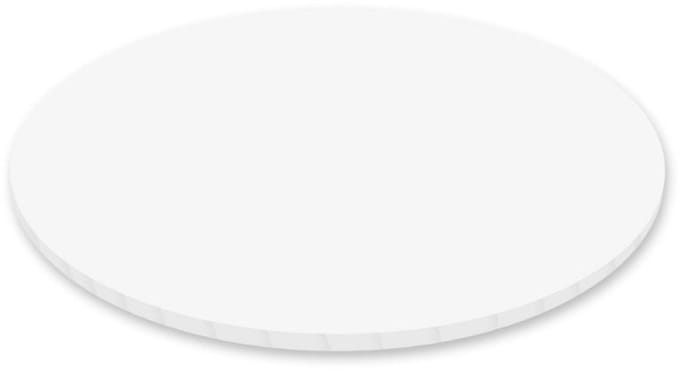 Simply Making Mat Masonite Board 12mm Rond Wit 30cm