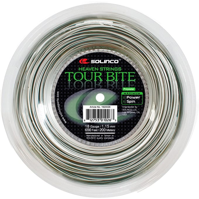 Solinco Tour Bite Tennis String Grijs 1.25mm - 12m