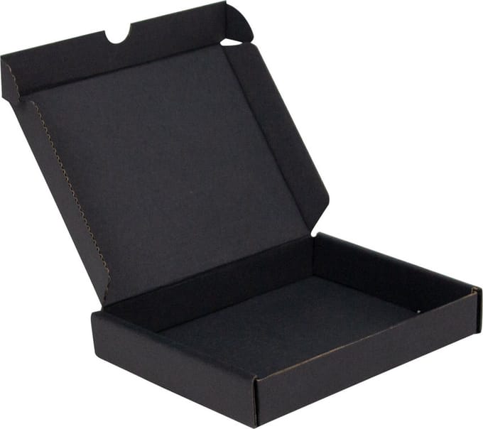 Brievenbusdoosjes 30x21,5x2,5cm Zwart (100 st.)