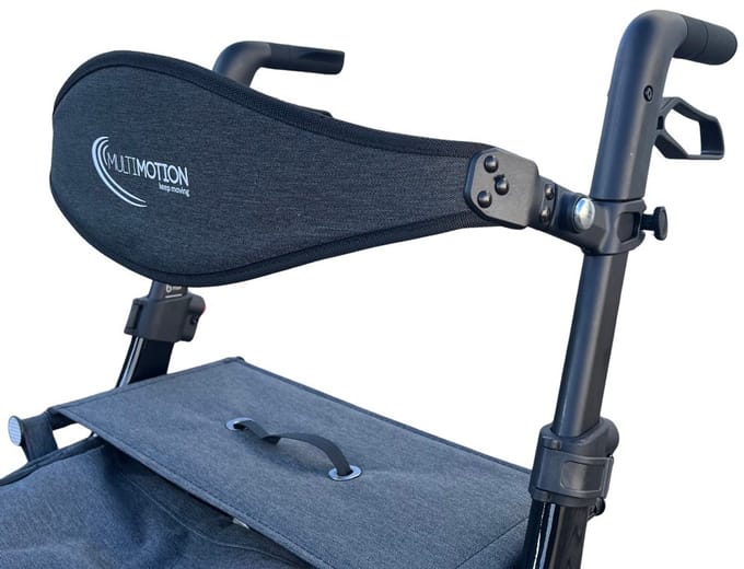 MultiMotion - Rugband voor Curve rollator - Verstelbaar - Extra comfort - 15,5 cm