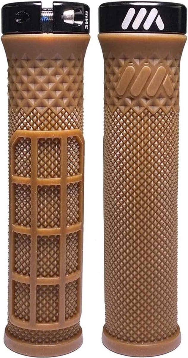 Fiets Handvatten - Stuur Grepen - Comfortabel Fietsen - Dubbele Rubber Samenstelling - 132 mm Lengte - Gum