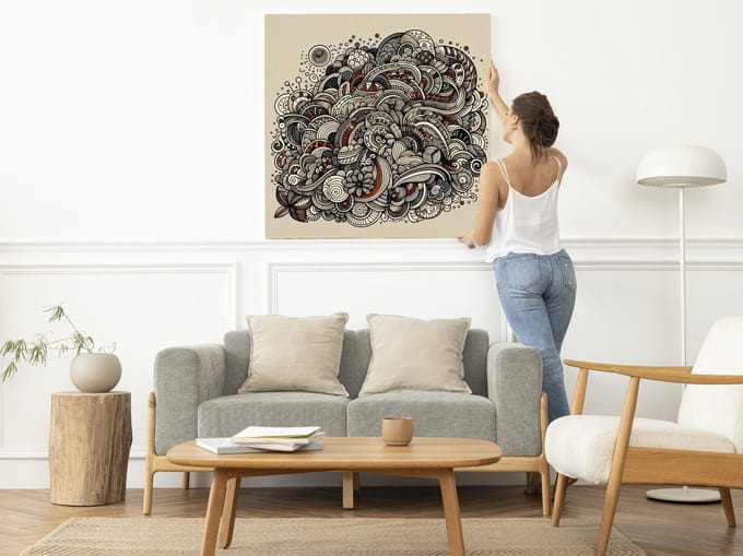 Kunstprint | Wanddecoratie | Forex | 100 × 100 cm