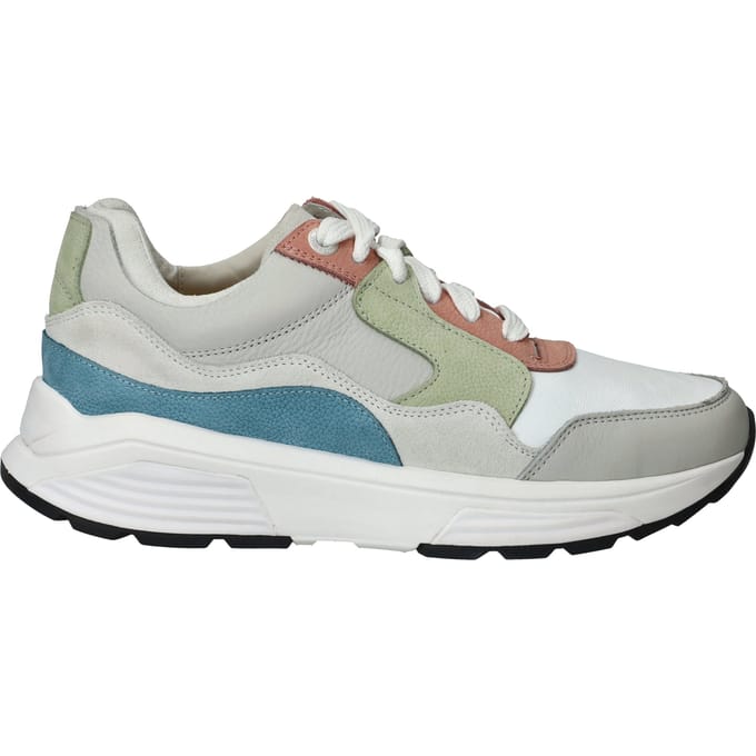 Dames Veterschoenen Xsensible Golden Gate Lady Grey Combi Licht Grijs - Maat 37