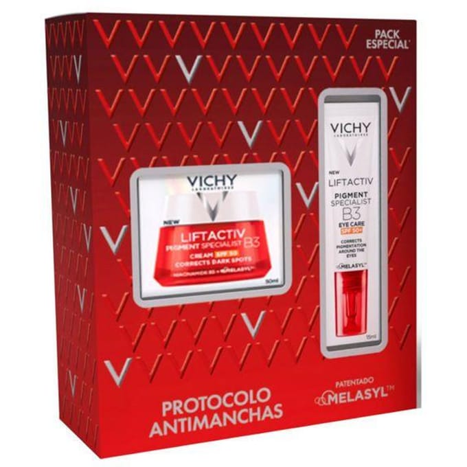 Crème de jour anti-taches Liftactiv B3 SPF 50, lot de 2