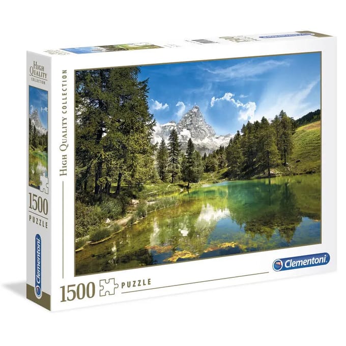 Clementoni - Puzzel - 1500 Stukjes - Blue Lake - Puzzel Voor Volwassenen - High Quality Collection