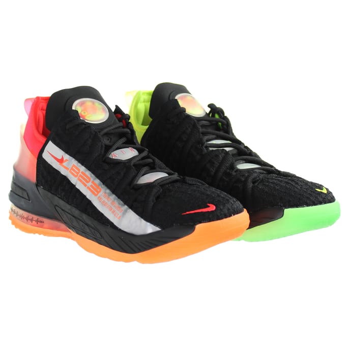 Nike Lebron XVIII Heren Zwarte Trainers