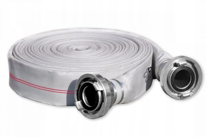Bradas Superline Type C platte slang 2" 10 bar 10m met koppeling