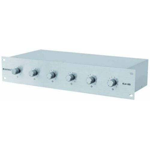 Omnitronic ELA 6S PA-volumeregelaar Zilver