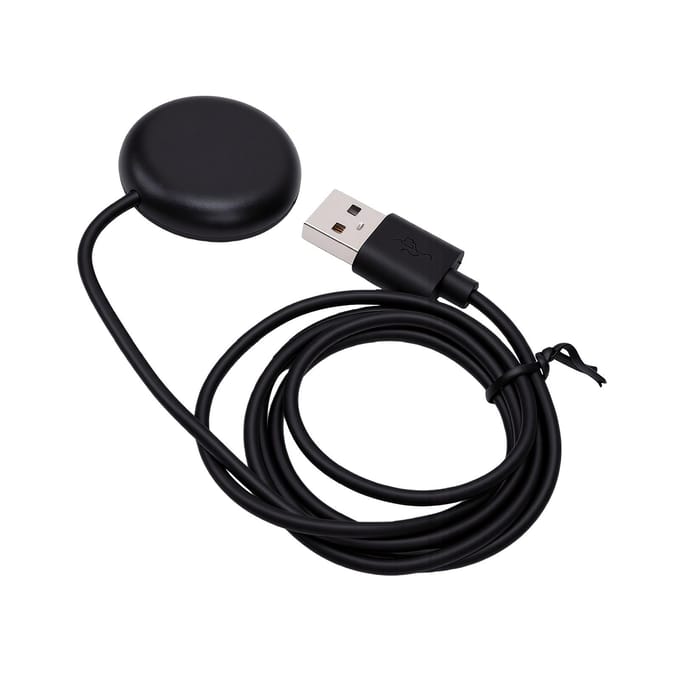 Horloge Oplader Geschikt voor ITECH Fusion 2 Oplader Vervanging Snel Opladen Draagbaar Ontwerp USB Oplaaddock Veiligheid black