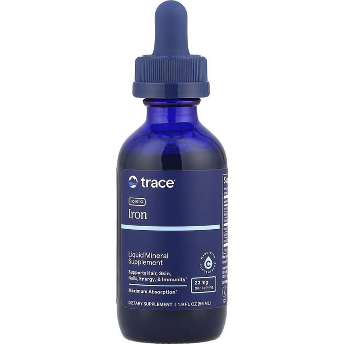 Trace, Ionisch IJzer, 1,9 fl oz (56 ml)