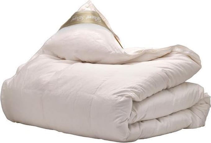 Duvet Doré - Gold - Dons - Dekbed - Tweepersoons - 200x200 cm - Wit
