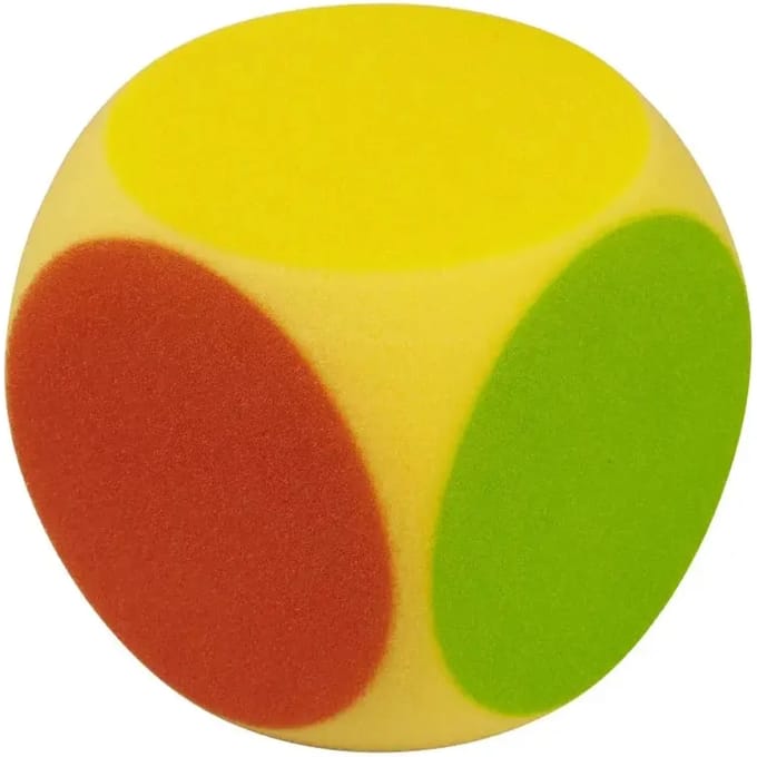 Schuimstof dobbelstenen Volley