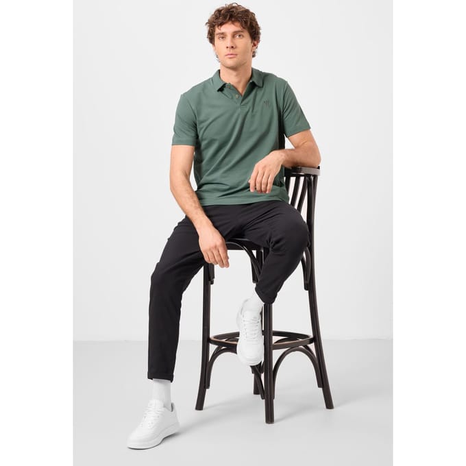 Heren Straight-leg Gabardine Chino's