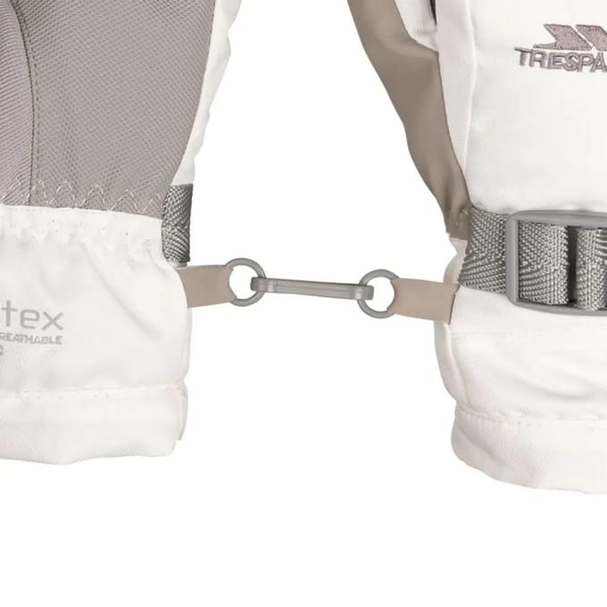Trespass Kinderen/Kinderen Simms Waterdichte Handschoenen (Wit)