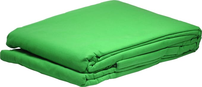 Bresser Y-9 achtergronddoek 6x6m Chromakey groen