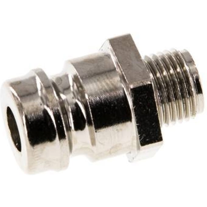 Messing DN 9 Tempereerkoppeling Insteeknippel G 1/8 inch Buitendraad [5 Stuks]