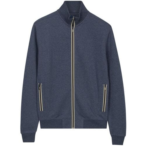 Baileys Vest Subtle Faux-Uni Sweat Doubleface Interlock Navy / male