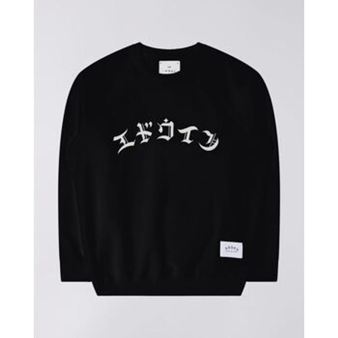 Sweaters Edwin I034197 HIGH LIFE LOW-89.67 BLACK