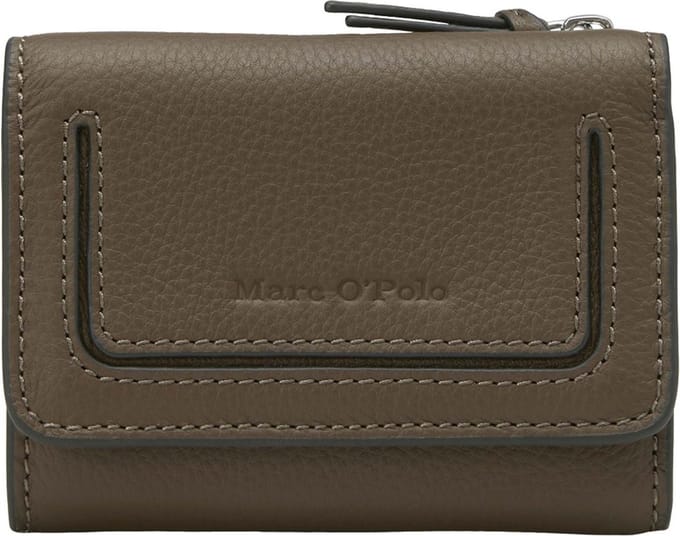 Marc O'Polo Portemonnee Combi Wallet Pure Brown Bruine
