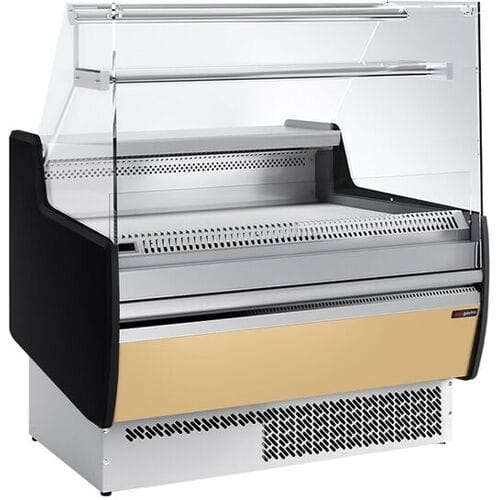 GGM Gastro Kühltheke - 990mm - 1 Ablage - Frontblende Beige