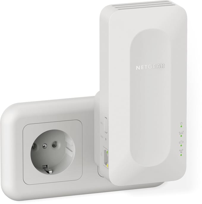 Netgear EAX17 - Wi-Fi system - Wi-Fi 6 - wall-pluggable - Wireless router Wi-Fi 6