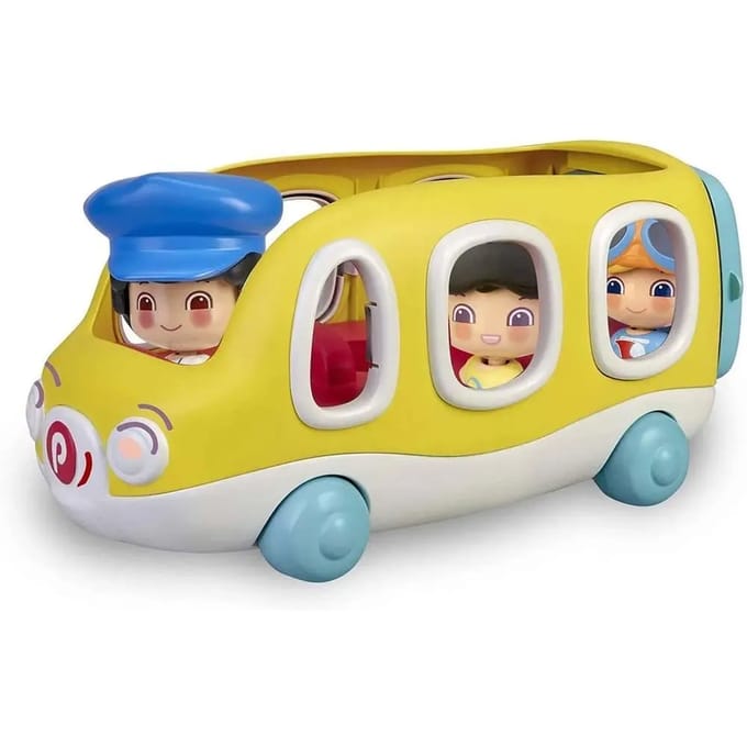 Bus met chauffeur figuur Pinypon My First