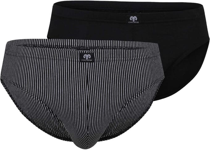 Ceceba heren sport slip (2-pack) - zwart