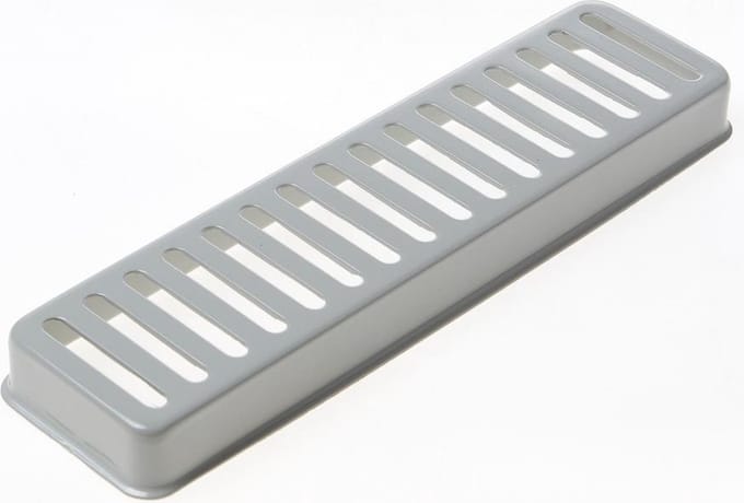 Luchtrooster mop RVS 218 x 55mm